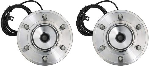 AutoShack Front Wheel Hub Bearing Pair of 2 Driver and Passenger Side Replacement for 2011-2014 Ford F-150 Expedition 2011-2014 Lincoln Navigator 3.5L 3.7L 5.0L 5.4L 6.2L V6 V8 RWD 6-Lug HB615145PR in Saudi Arabia