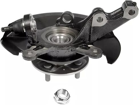 Detroit Axle - 1.7L 2pc Front Steering Knuckles Wheel Bearing Hubs for 2001-2002 Honda Civic Steering Knuckles and Wheel Bearing Hubs Assembly Replacement in Saudi Arabia