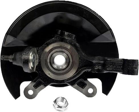 Detroit Axle - 1.7L 2pc Front Steering Knuckles Wheel Bearing Hubs for 2001-2002 Honda Civic Steering Knuckles and Wheel Bearing Hubs Assembly Replacement in Saudi Arabia