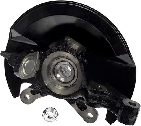 Detroit Axle - 1.7L 2pc Front Steering Knuckles Wheel Bearing Hubs for 2001-2002 Honda Civic Steering Knuckles and Wheel Bearing Hubs Assembly Replacement in Saudi Arabia