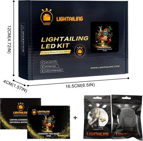 مجموعة إضاءة LED Lightailing لـ Bugatti Bulide - مجموعة مصباح LED متوافقة مع طراز LEGO in Kuwait