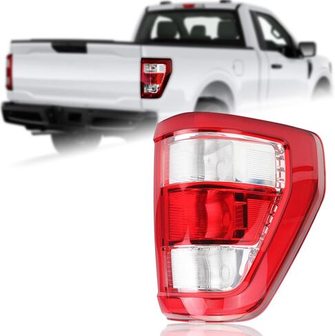 مجموعة المصباح الخلفي للضوء الهالوجين متوافق مع Ford F150 F-150 XL 2021 2022 2023 على جانب الركاب الأيمن ML3Z13404E in Saudi Arabia