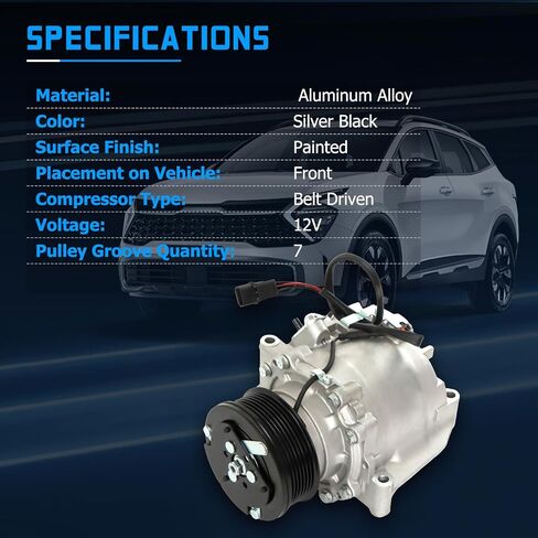 ضاغط AC 4918AC AC مع نوبات القابض لعام 2006-2011 Civic 1.8L ضاغط تكييف الهواء استبدال OE 4717054 97555 98555 in Saudi Arabia