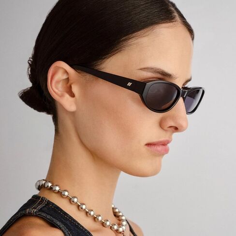 Retro Narrow Oval Sunglasses for Women Trendy Small Vintage Sun Glasses UV Protection FZN824 in Kuwait