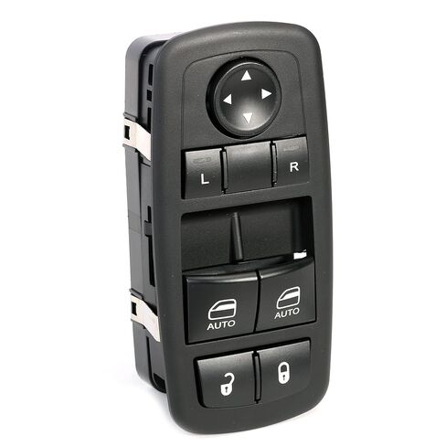 Power Window Master Switch Control Control Lifter Lifter for Dodge Challenger (Double Auto) 2015-2022 جانب السائق الأيسر الأمامي ، OE# 68183752AB ، 68183752AC ، 68183752AD ، 68183752AE ، 68183752AF ، 6832072AB in Saudi Arabia