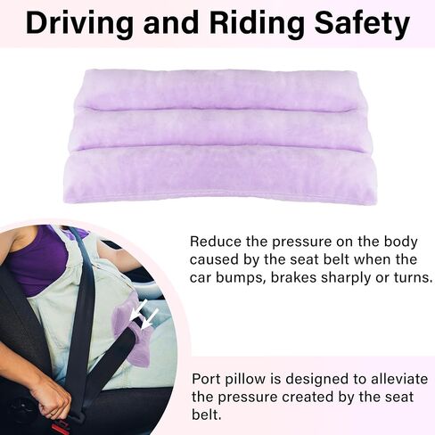 Mastectomy Seatbelt Pillow, Seat Belt Pillow Post Surgery, Port Pillows for Chemo Patients Seatbelt, Seat Belt Cushion for Heart Surgery Recovery, Hysterectomy Abdominal Incision Recovery Seatbelt in Kuwait