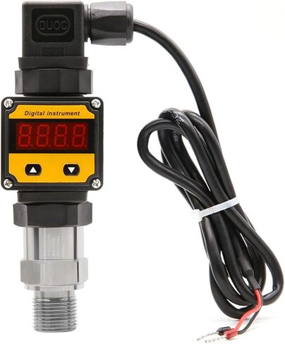 1PCS Intelligent Pressure Transmitter with Digital Display 4-20mA high-Precision diffused Silicon Water, Gas and Oil Level Pressure Sensor in Saudi Arabia