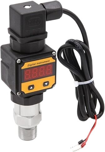 1PCS Intelligent Pressure Transmitter with Digital Display 4-20mA high-Precision diffused Silicon Water, Gas and Oil Level Pressure Sensor in Saudi Arabia