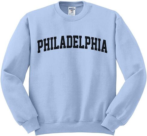 Teesandtankyou Philadelphia College Style Sweatshirt للجنسين in Kuwait