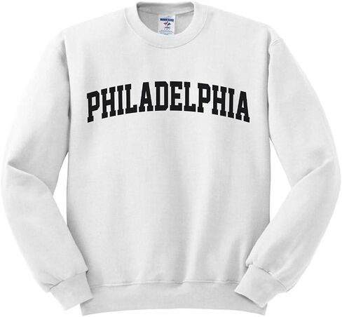 Teesandtankyou Philadelphia College Style Sweatshirt للجنسين in Kuwait