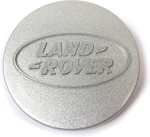 Genuine Wheel Center Cap - Silver With Oval Logo (ANR2391MNH) for Land Rover Discovery I, Defender and Range Rover Classic in Saudi Arabia