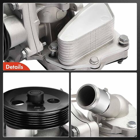 مضخة مياه محرك A-premium متوافقة مع Chevy Expenox 2018-2022 1.5L ، Malibu 2016-2022 1.5L ، Cruze 2016-2019 1.4L ، Trax 2021-2022 1.4L & GMC Terrain 2018-2022 1.5L & buick Encore 2016-2022 in Saudi Arabia