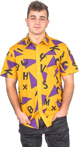البالغين للجنسين Master Roshi Character Halloween Cosplay Costume Button Down Down Sirt in Saudi Arabia