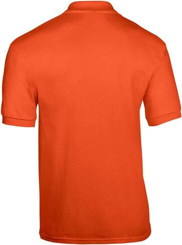 Gildan Adult DryBlend Jersey Short Sleeve Polo Shirt (M) (Orange) in Saudi Arabia