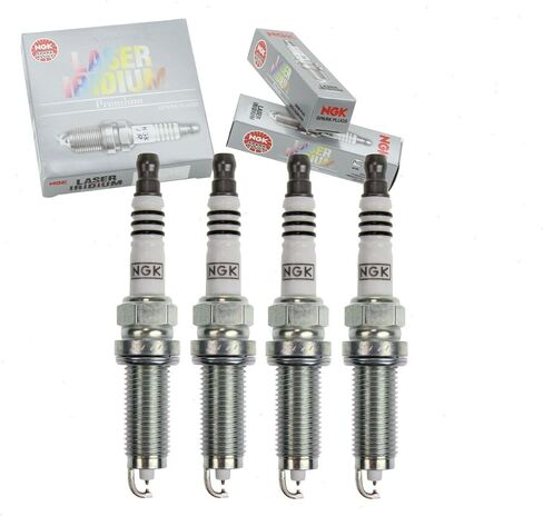 4 PC NGK Laser Iridium Sparks Plugs متوافقة مع Nissan Rogue 2.5L L4 2014-2020 in Saudi Arabia