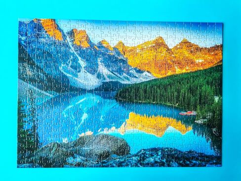 500 Piece Puzzles for Adults - Difficult Jigsaw Puzzles for Adults Challenging - Woodland Caravan Camping in Kuwait