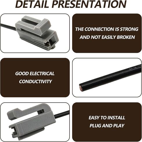 1Pcs Alternator Pigtail Connector Wiring Harness Compatible with Ford 1994-2023 Plastic Material in Kuwait