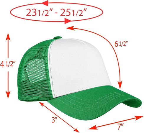 Falari 12 Pack Bulk Wholkale Mesh Trucker Hats 5 لوحة و 6 ألواح بيسبول أغطية للرجال والنساء in Kuwait