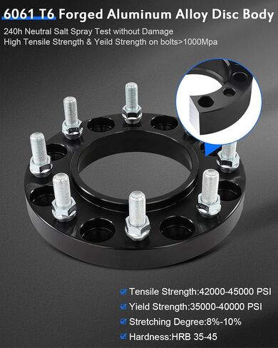 ECCPP 8x180mm to 8x180mm Wheel Spacers hubcentric 1 inch 8 Lug Fit for GMC Sierra 2500 HD 3500 HD 2011-2022 | for Chevrolet Silverado 2500 HD 2011-2019 with Studs 14x1.5 Centric Bore 124.1mm-2PCS in Saudi Arabia