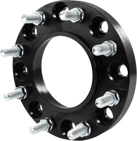 ECCPP 8x180mm to 8x180mm Wheel Spacers hubcentric 1 inch 8 Lug Fit for GMC Sierra 2500 HD 3500 HD 2011-2022 | for Chevrolet Silverado 2500 HD 2011-2019 with Studs 14x1.5 Centric Bore 124.1mm-2PCS in Saudi Arabia