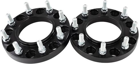 ECCPP 8x180mm to 8x180mm Wheel Spacers hubcentric 1 inch 8 Lug Fit for GMC Sierra 2500 HD 3500 HD 2011-2022 | for Chevrolet Silverado 2500 HD 2011-2019 with Studs 14x1.5 Centric Bore 124.1mm-2PCS in Saudi Arabia