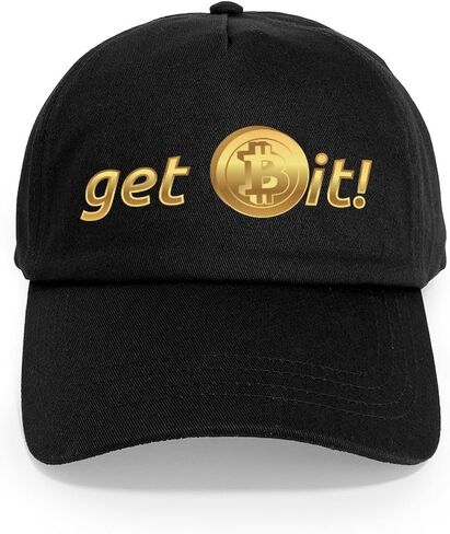 CafePress Get Bit, Bitcoin Adjustable Baseball Cap in Saudi Arabia