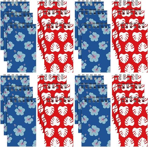 24 PCS الساحرة الساحرة MINI SPONPADS 3.9 × 2.4 بوصة الدفاتر الجيب الوردي والأخضر بالجملة ، وتفضل حفلات الساحرة 30 صفحة لكل منهما ، مناسبة لصالح حفلات عيد الميلاد ، وجوائز الكرنفال ، والمكافآت in Saudi Arabia