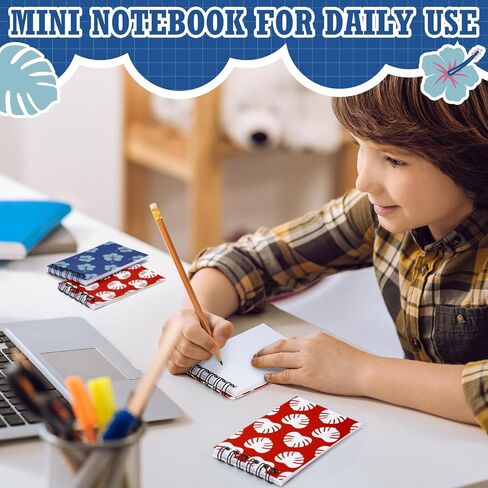 24 PCS الساحرة الساحرة MINI SPONPADS 3.9 × 2.4 بوصة الدفاتر الجيب الوردي والأخضر بالجملة ، وتفضل حفلات الساحرة 30 صفحة لكل منهما ، مناسبة لصالح حفلات عيد الميلاد ، وجوائز الكرنفال ، والمكافآت in Saudi Arabia
