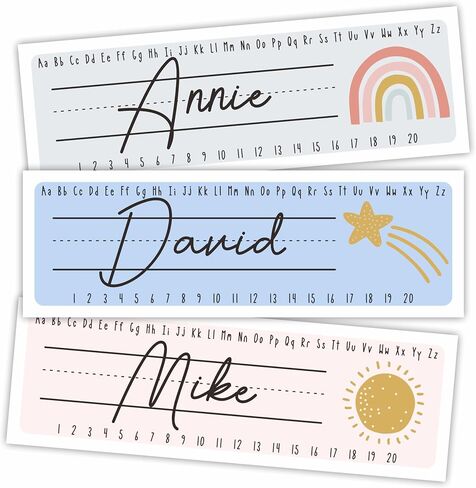 Jungle Animals Self-Adhesive Student Name Tags -Woodland Animals Name Plate Stickers for Teens -45 Pcs Funny Multipurpose Name Label Favors & Supplies for Classroom Desks Bulletin Boards School -A04 in Saudi Arabia