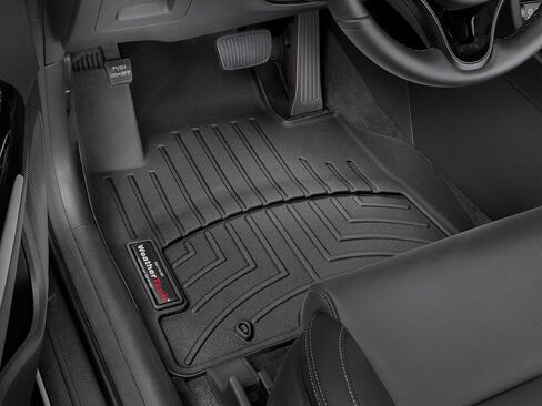 Weathertech مخصص FIRELLONERS لـ Hyundai Santa Cruz ، Tucson ، Tucson Hybrid - 1st Row (4416781) ، Black in Saudi Arabia