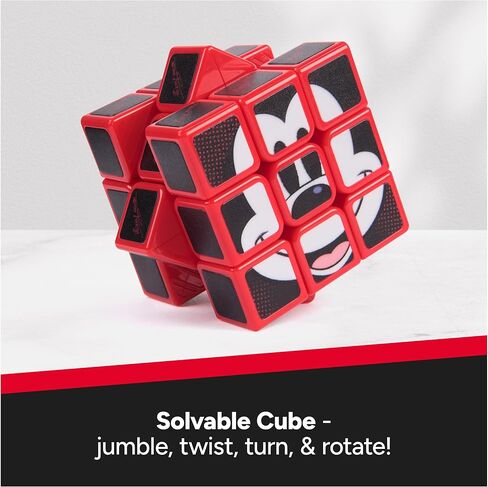 Rubik's Cube Hello Kitty Cuber ، Hello Kitty Collectible & Desk Décor ، دعابة في الدماغ لحل المشكلات ، ألغاز كلاسيكي مطابق للألوان ، ألغاز ألغاز ولغز الحسية للبالغين والمراهقين والأطفال ، للأعمار 8 وما فوق in Kuwait