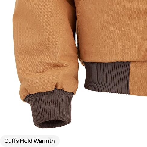 Berne Men's Heritage Duck Hooded Active Work Jacket in Kuwait