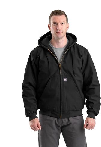 Berne Men's Heritage Duck Hooded Active Work Jacket in Kuwait