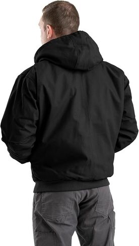 Berne Men's Heritage Duck Hooded Active Work Jacket in Kuwait