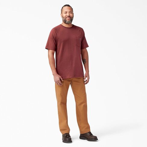 Dickies Cooling Short Sleeve Pocket T-Shirt, Cane RED, 3X in Saudi Arabia
