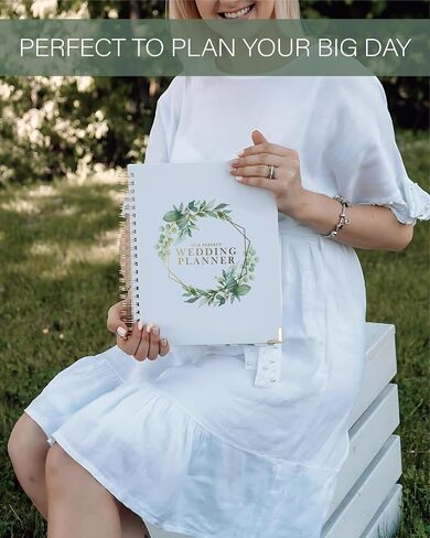 Wedding Planner for Bride,Wedding Planning Book and Organizer,Wedding Binder Book with Pockets,Perfect Engagement Gifts for Newly Enaged Couples (Autumn) in Saudi Arabia