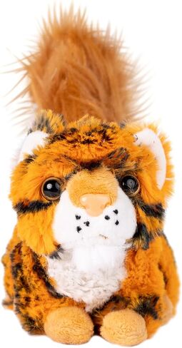 Randimals Tiger مع Squirrel Tail Plush Studed Toy 15 "، ناعمة وقابلة للتطبيق ، جودة صديق للحيوانات الهجينة تشجع المغامرة والخيال in Kuwait