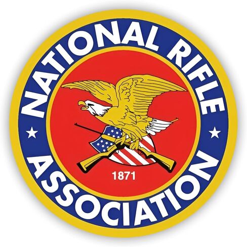 Edesign NRA Nation Rifle Association Sticker 2nd التعديل شرس فينيل - 4 بوصات - ملصق التعديل الثاني لسيارة شاحنة السيارة سيارات الدفع الرباعي الشاحنة المصد جدار الكمبيوتر اللوحي Tumbler أي سطح أملس (2 عبوة) in Saudi Arabia