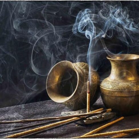 حزمة متنوعة سوداء بلانت من عصي البخور 10.5 بوصة ، مجموعة من 12 ، العطور المتنوعة مع حامل البخور المجاني in Saudi Arabia
