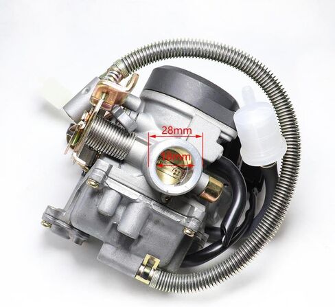 18mm PD18J Carburetor لـ GY6 50CC SCOOTER MOPED 139QMB 139QMA المتوافقة مع ATV Quads GO-Kart BUGGY in Saudi Arabia