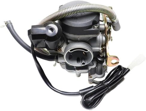 18mm PD18J Carburetor لـ GY6 50CC SCOOTER MOPED 139QMB 139QMA المتوافقة مع ATV Quads GO-Kart BUGGY in Saudi Arabia