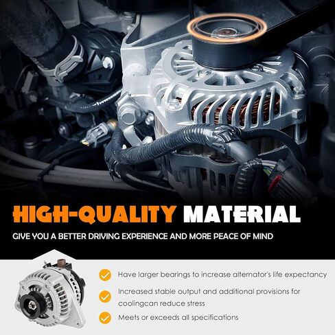 New Repliption 100 amp fit for L4 2.5L Toyota Camry 2012-2015 ، Toyota RAV4 2009-2012 ، Scion TC 2011-2016 ، 27060-0V010-84 11402 104210-2270 210-0722 9664219-227 in Saudi Arabia