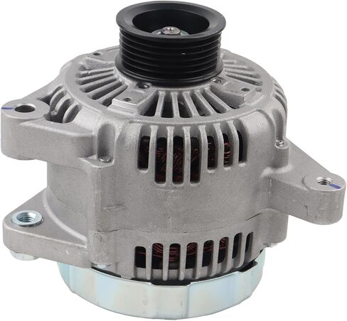 المولد 100A 12V 6-GROOVE بكرة متوافقة مع 2002-2003 Toyota Camry ، 2002-2003 لكزس ES300،3.0L ، استبدل 1012117450 13956N in Saudi Arabia