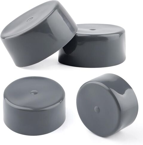 4Pcs 1.98 Inch Grey Bearing Caps,Rubber Bearing Dust Caps Bearing Bars Cover,Trailer Wheel Hub Cap Replacement Bearing Protector in Kuwait
