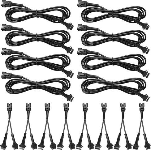 Kanayu 16pcs 60inch 4 pin extension و 2 way y spinit in Saudi Arabia
