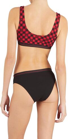 Emporio Armani Women's Tartan Christmas Cotton 2-Pack Brief in Saudi Arabia