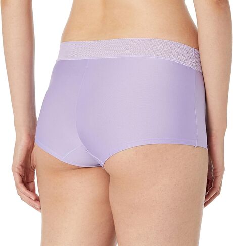 Maidenform Women's Microfiber with Lace Boyshort Panty in Saudi Arabia