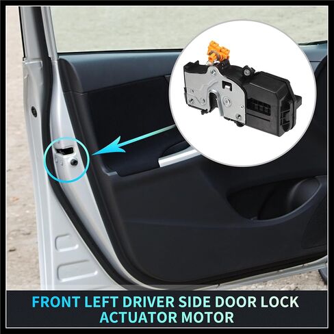 Replacer Front Left Driver Side Power Door Lock Actuator Motor for Pontiac Pursuit 05-06 for Chevrolet Cobalt 05-10 Door Latch Actuator Assembly No.25938089 Durable Material in Saudi Arabia
