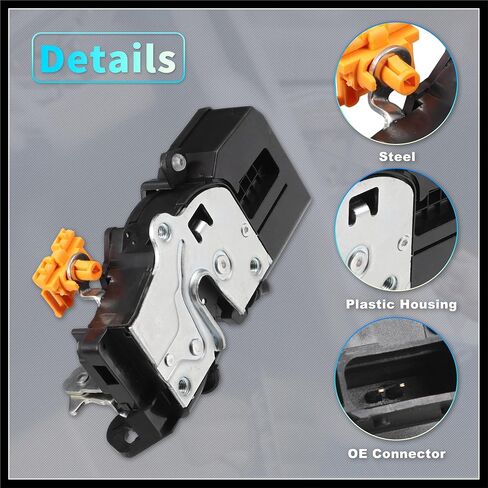 Replacer Front Left Driver Side Power Door Lock Actuator Motor for Pontiac Pursuit 05-06 for Chevrolet Cobalt 05-10 Door Latch Actuator Assembly No.25938089 Durable Material in Saudi Arabia