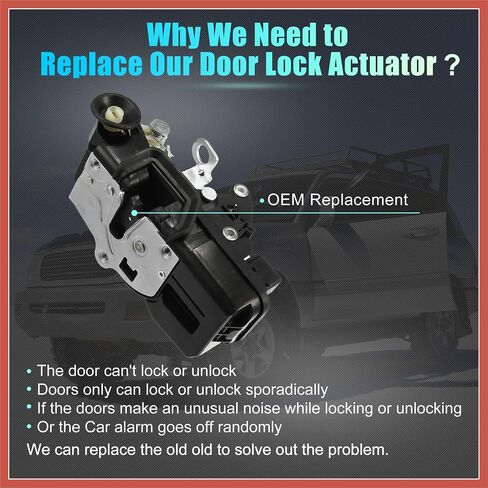 Acropix Power Door Lock Actuorator Actuary Seath Right Right Side To Chevrolet Tahoe 2007-2009 for Chevrolet Avalanche 2007-2009 15896627 Car Parts in Saudi Arabia